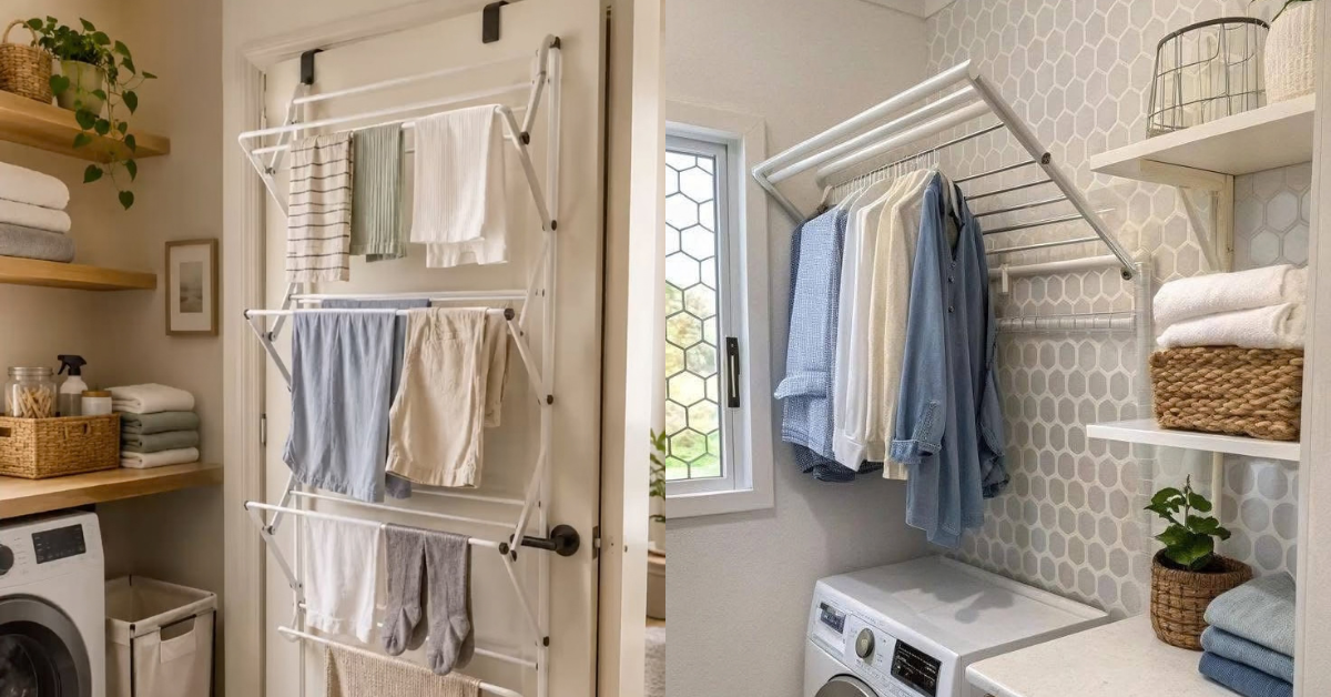 Como organizar uma lavanderia pequena: 15 ideias práticas para ganhar espaço casa pratica im (50)